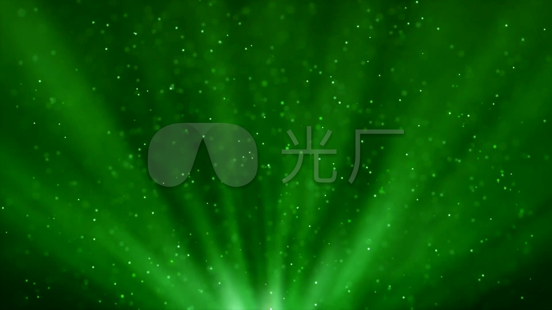 绿色粒子舞台背景素材