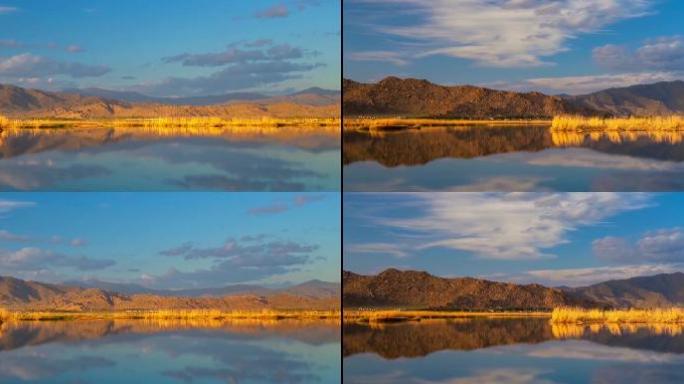 自然风景-延时摄影-循环-山水云
