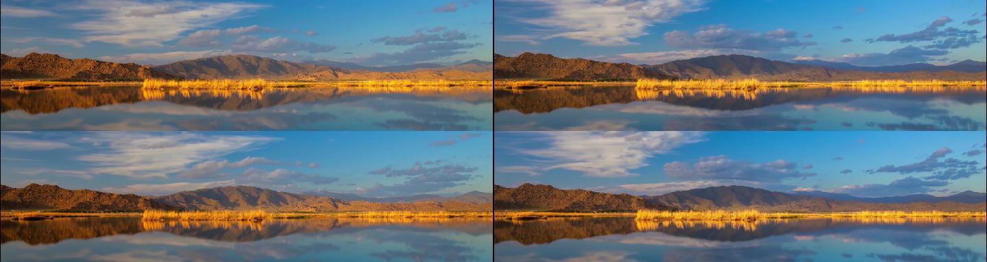 自然风景-延时摄影-循环-山水云