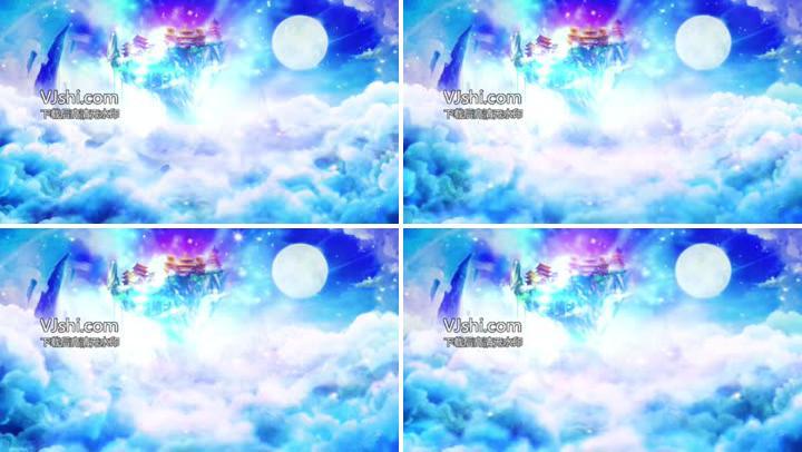 大气光效神幻天宫梦幻神话仙境