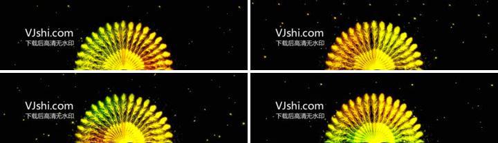 金色扇子舞