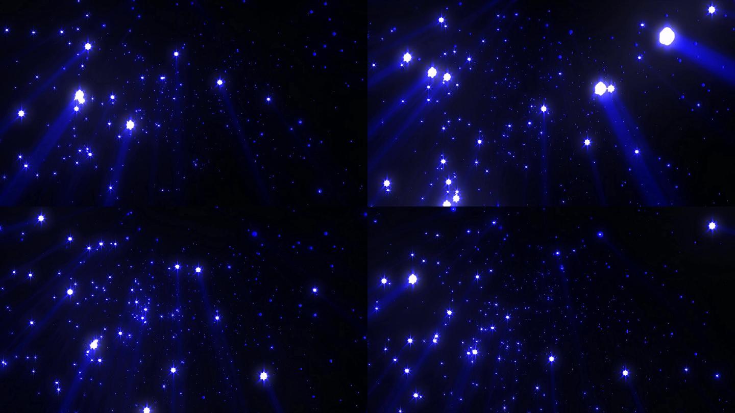 YM3405粒子星光下落+蓝色