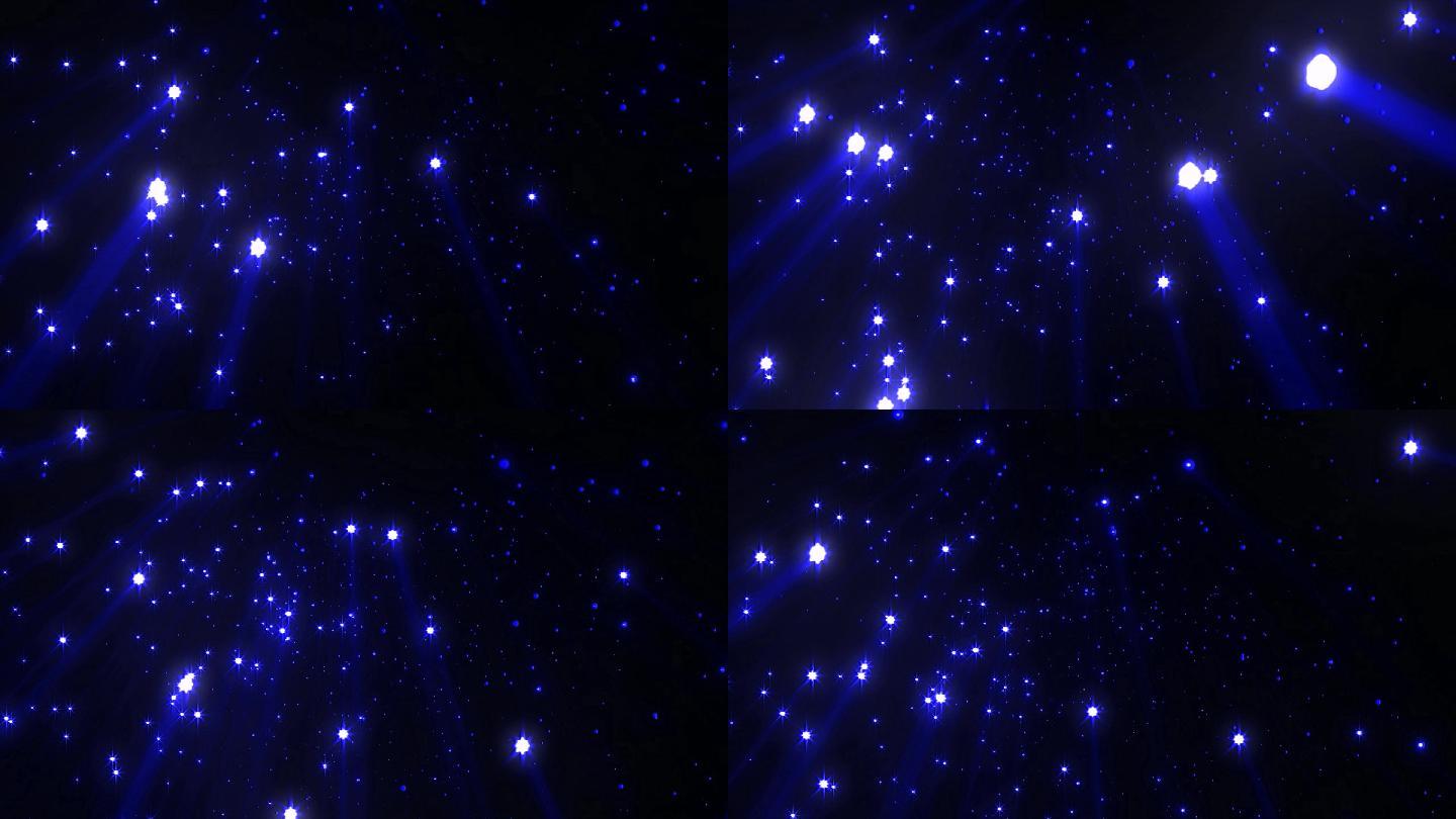 YM3405粒子星光下落+蓝色