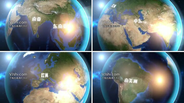 三维实景地图大区域展示