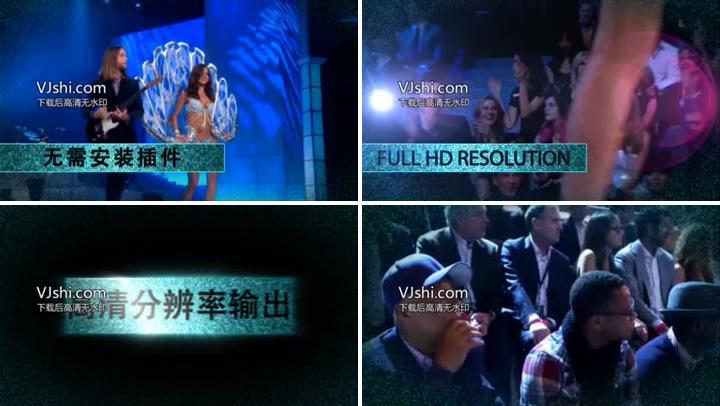 时尚模特走秀视频模板