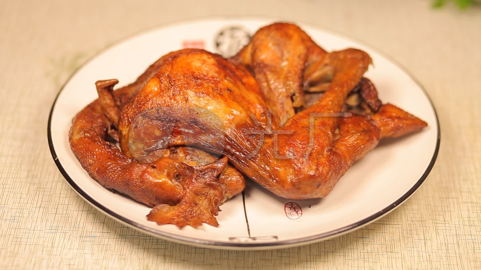 烧鸡入盘_1920x1080_高清视频素材下载(编号:904426)_实拍视频_vj师网