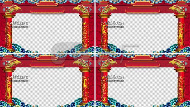 超清中国风戏曲演出舞台视频素材