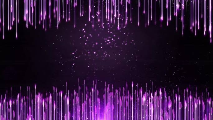紫色水晶帘
