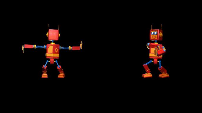机器人跳舞机械舞