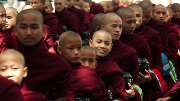 南亚缅甸人文民俗佛教旅游文化短片