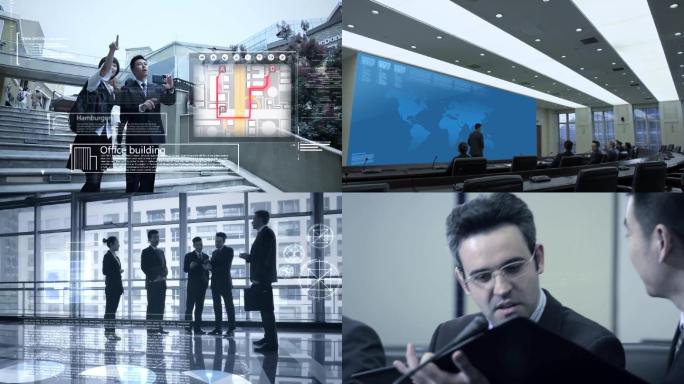 科技企业公司素材
