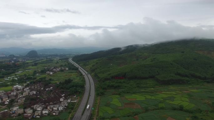 公路山田园高速路