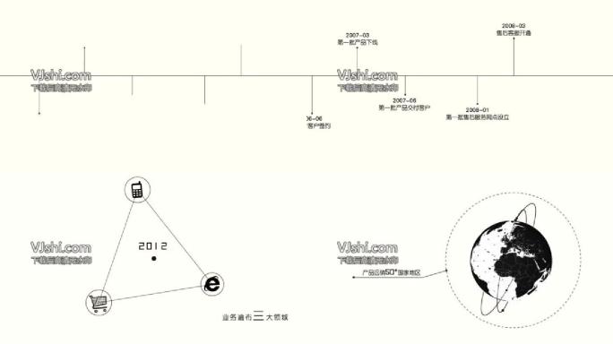 MG企业宣传片头AE模板