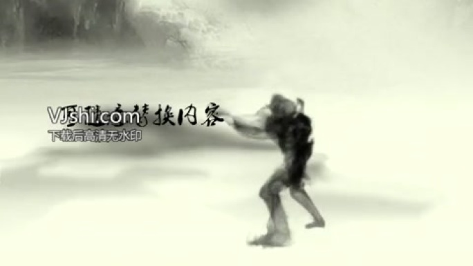 水墨大气中国风片头PR模板端午