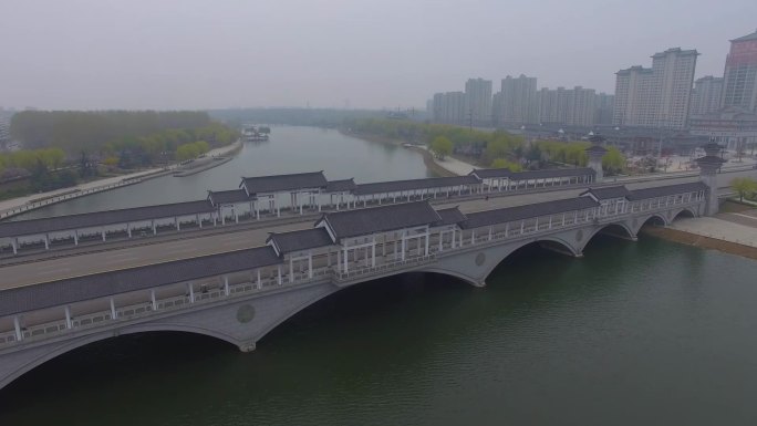 大成桥航拍素材桥梁建筑