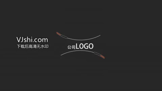 40个mg标题动态扁平出字logo