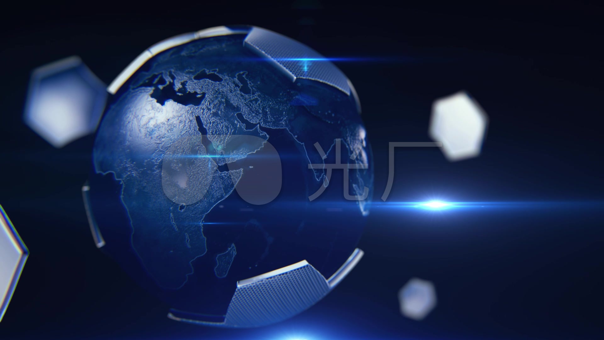 蓝色体育足球新闻背景