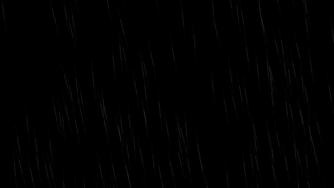 带通道下雨