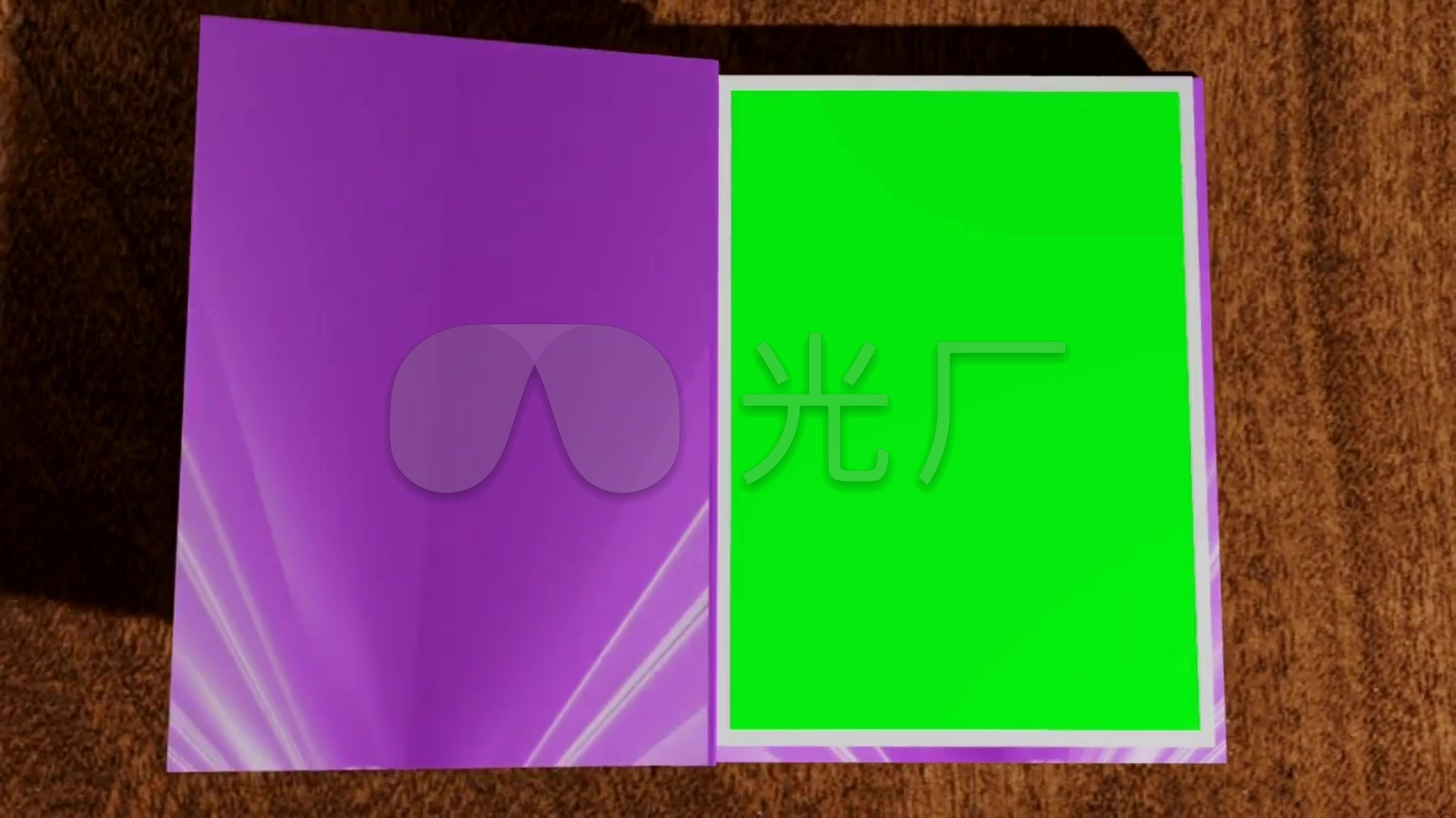 书本相册翻页绿屏抠像(15)_1920x1080_高清视频素材下载(编号:1155640