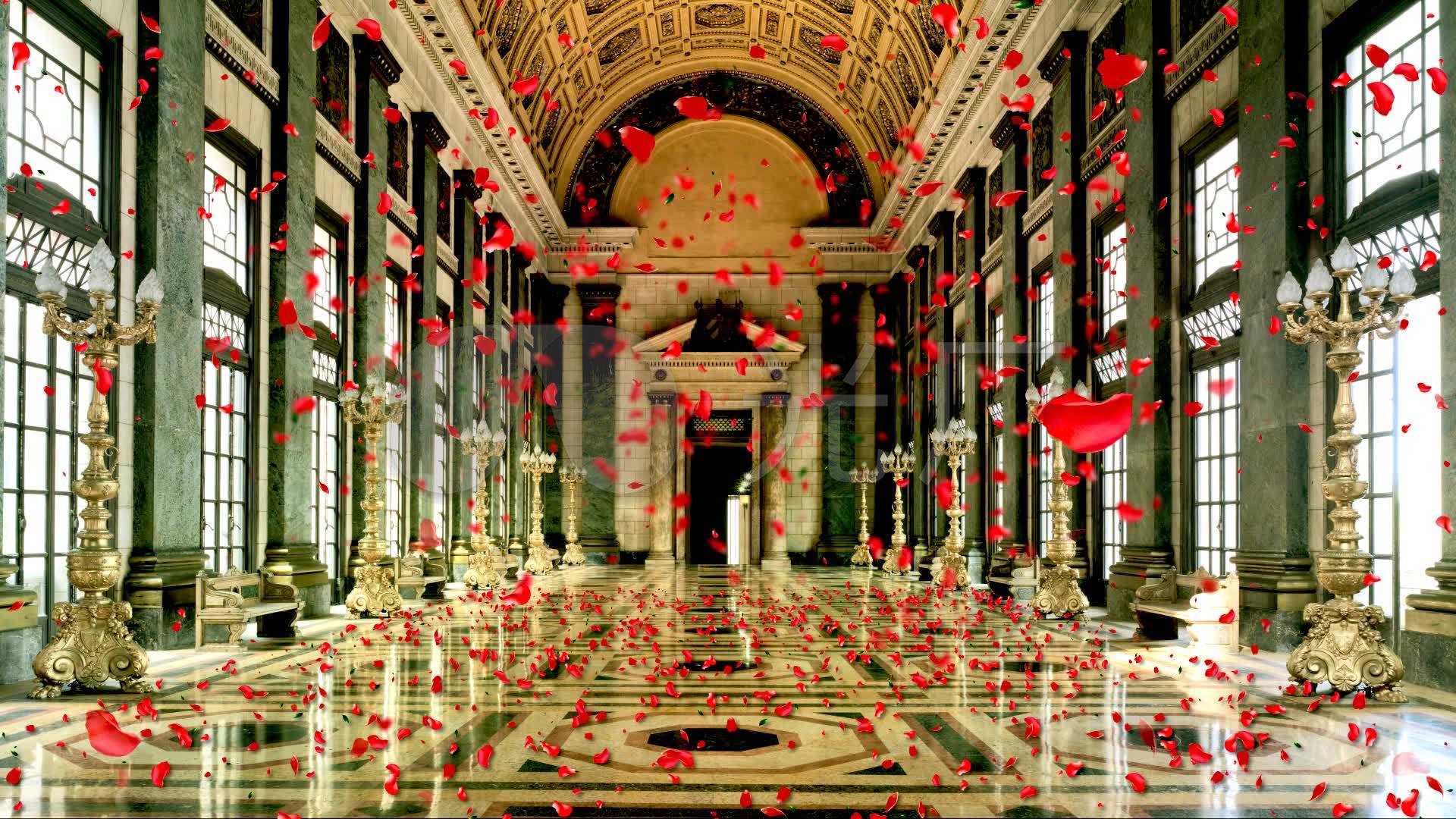 玫瑰宫殿_1920x1080_高清视频素材下载(编号:1161803)_舞台背景_vj师