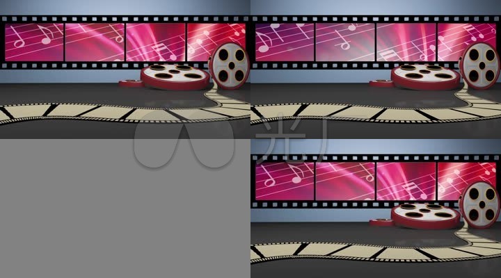 娱乐节目虚拟演播室背景