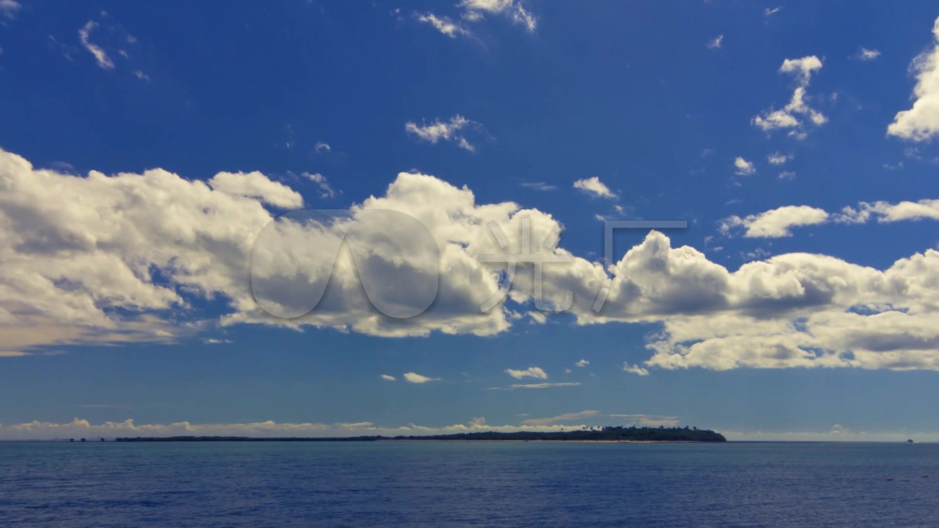 大海天空唯美風景延時拍攝_1920x1080_高清視頻素材下載(編號:1221405