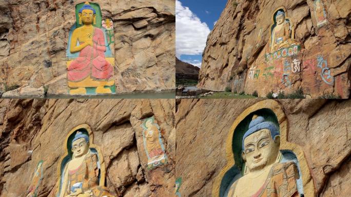【原创实拍】西藏古代摩崖石刻