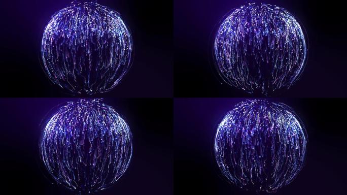 3d全息粒子晶球