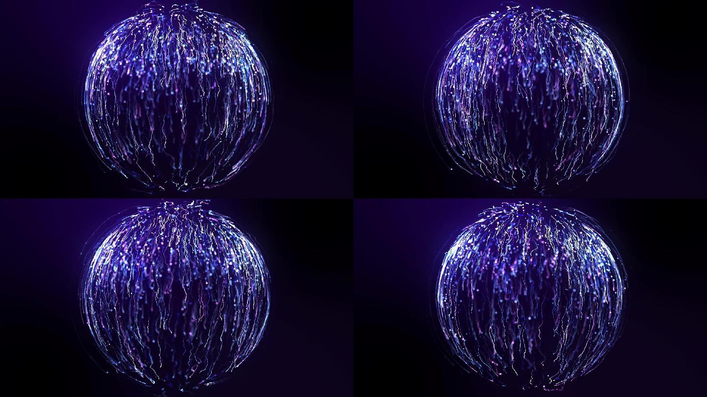3d全息粒子晶球