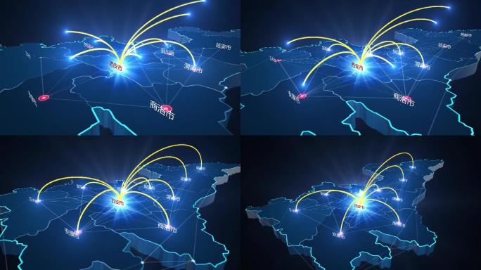 陕西地图4K超清