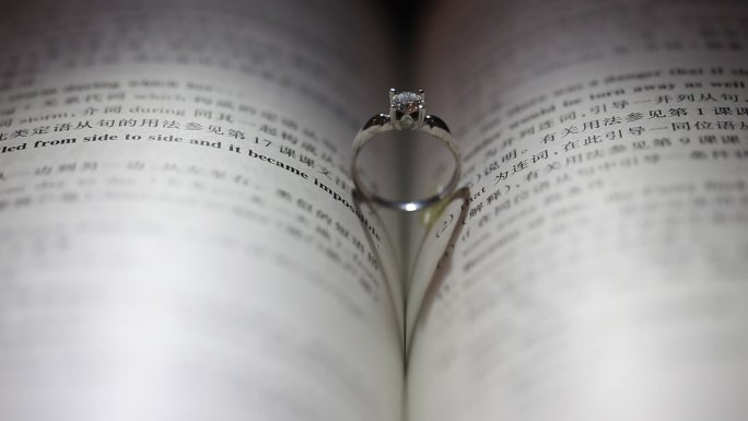 实拍结婚戒指