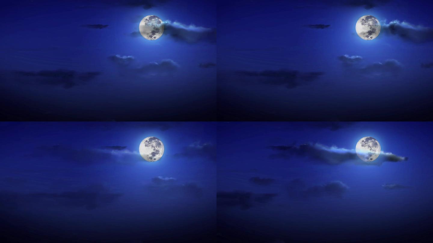【云朵】彩曦升月、云夕晚月，云和月的故事|Illustration|Commercial illustration|飞想飞_Original作品-站酷ZCOOL