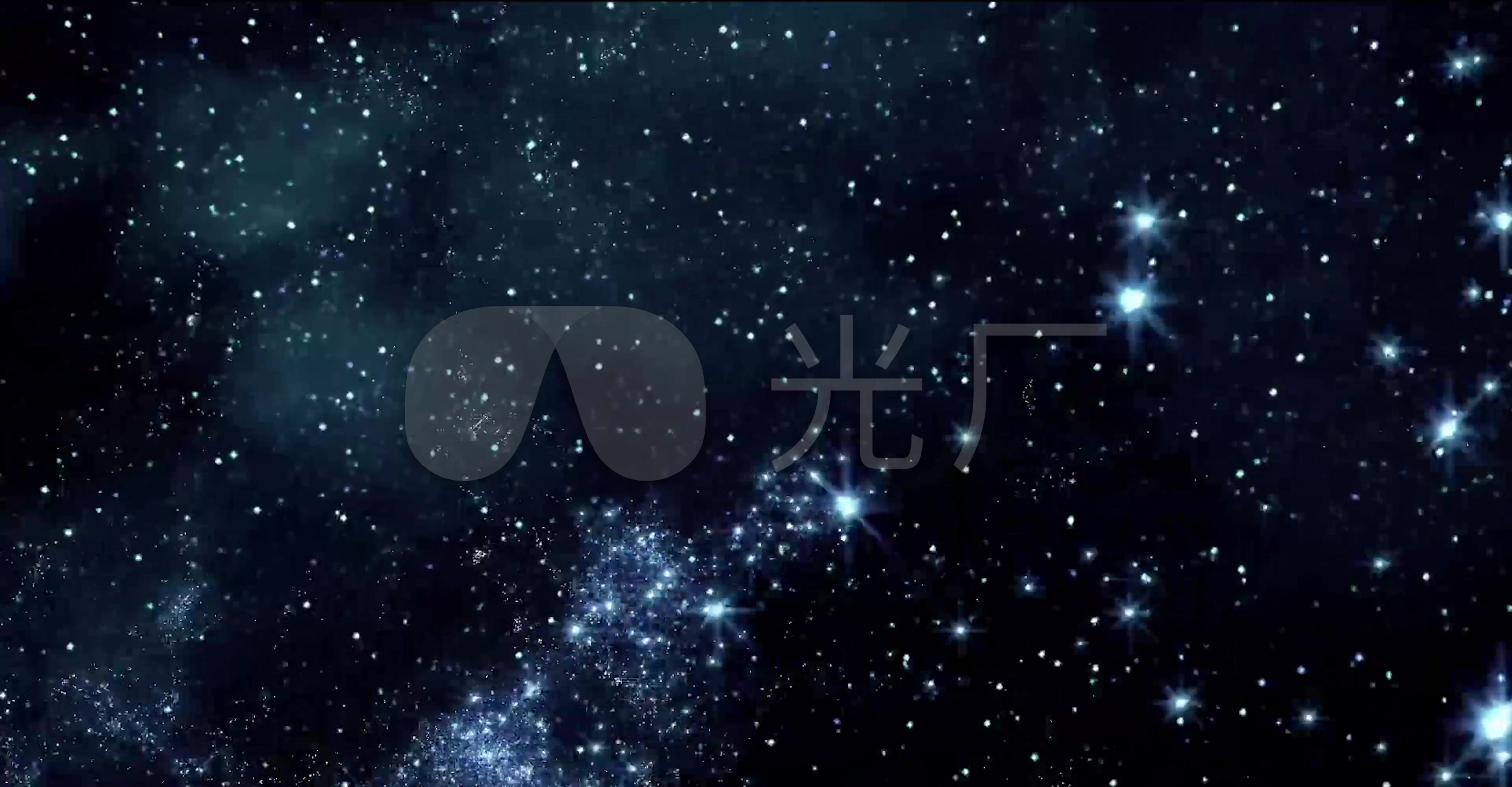 4k大气唯美星空穿梭舞台背景视频