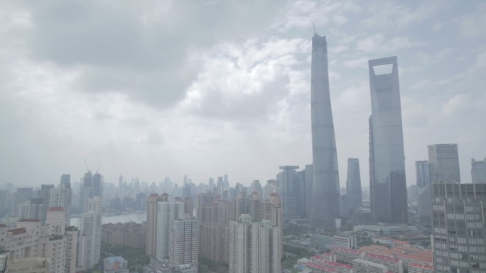 上海中心大厦全景