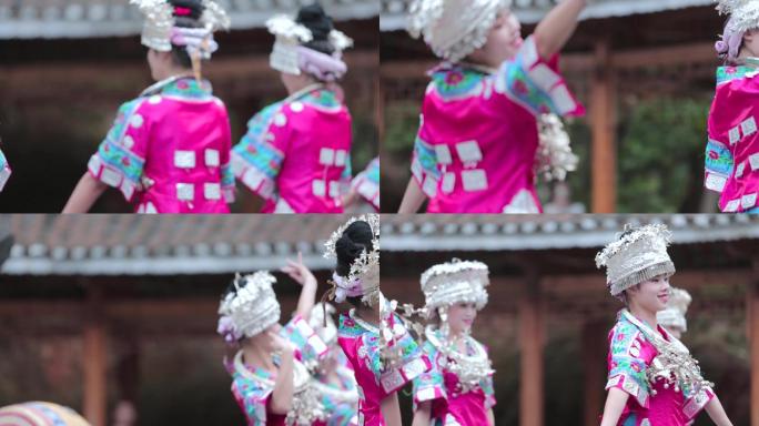 黔东南苗族少女舞蹈