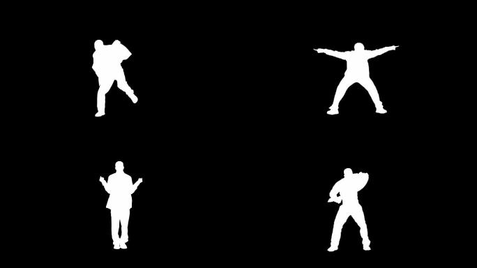 男士街舞男士舞蹈跳舞视频素材
