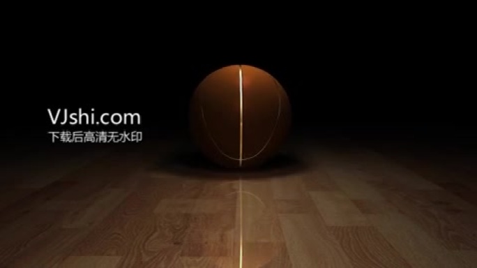 篮球滚动高清视频
