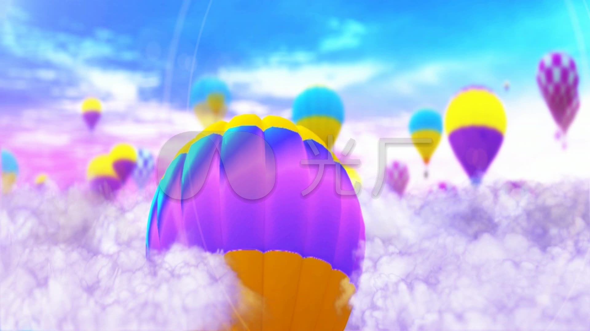 歌声与微笑儿童儿歌节目表演舞台背景