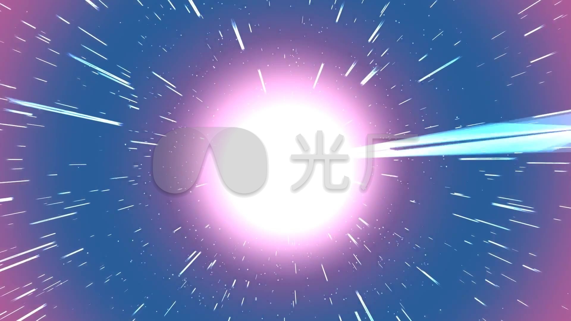 星光白光圈圈线条白色_01080_高清素材(编号:1452827)_影