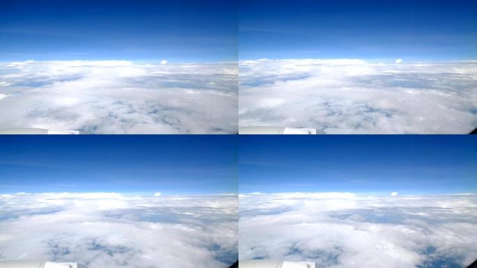 飞机上拍摄云彩35.21秒