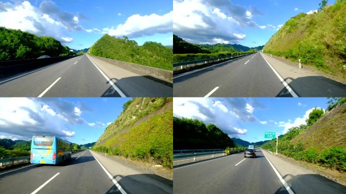 高速路上拍摄云彩40.2秒