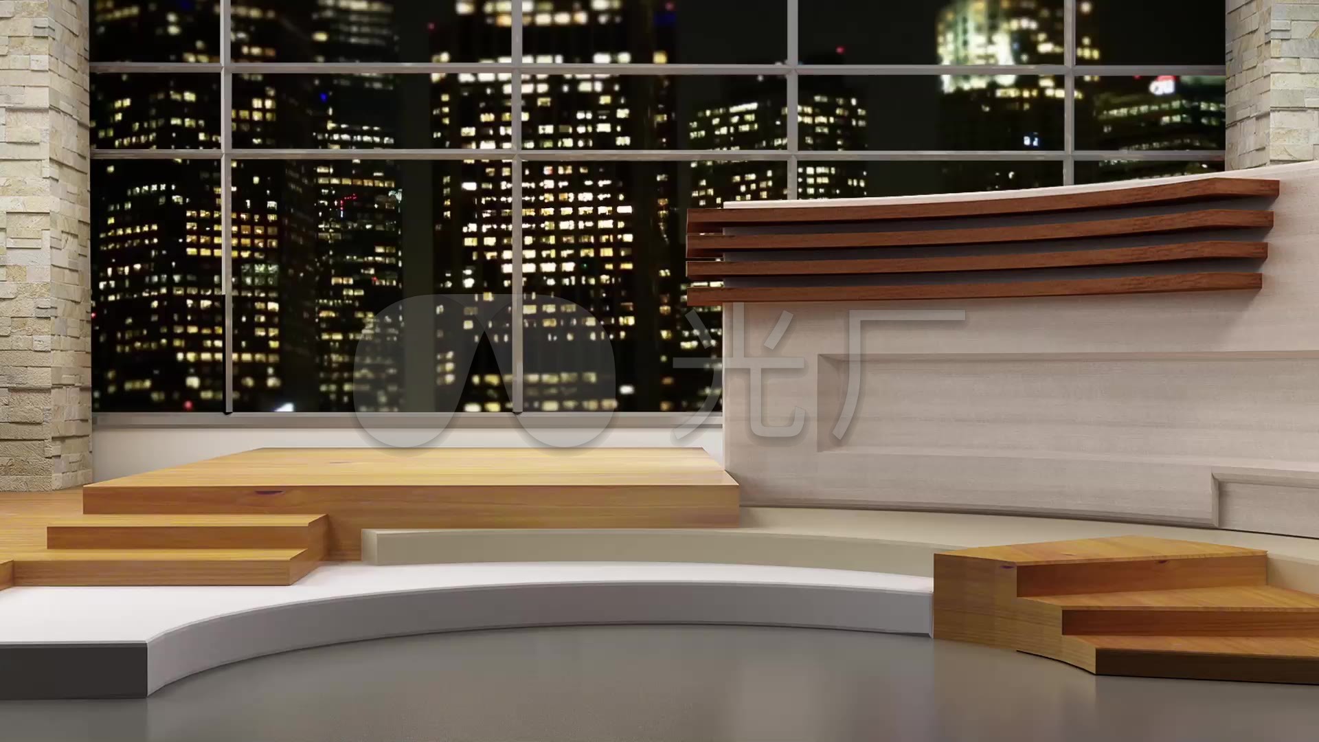 主持人背景虚拟演播室(推荐)_1920x1080_高清视频素材下载(编号