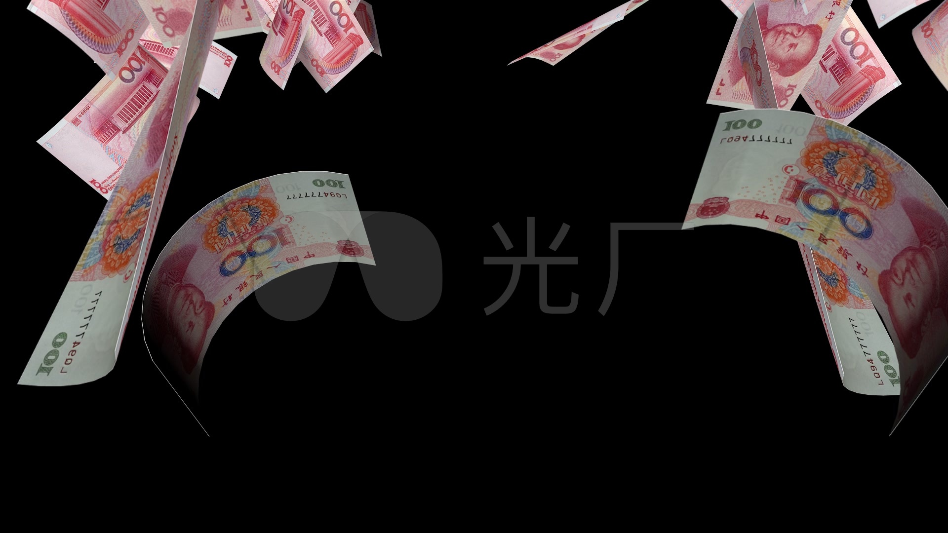 钱漂落_1920x1080_高清视频素材下载(编号:1500793)_影视包装_vj师网