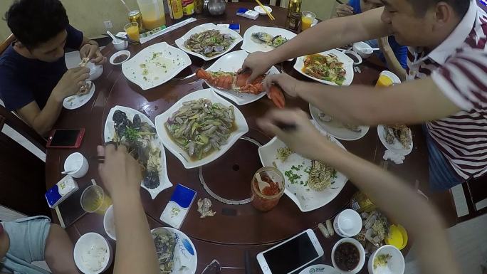 延时视频丨三亚海鲜，吃货的世界