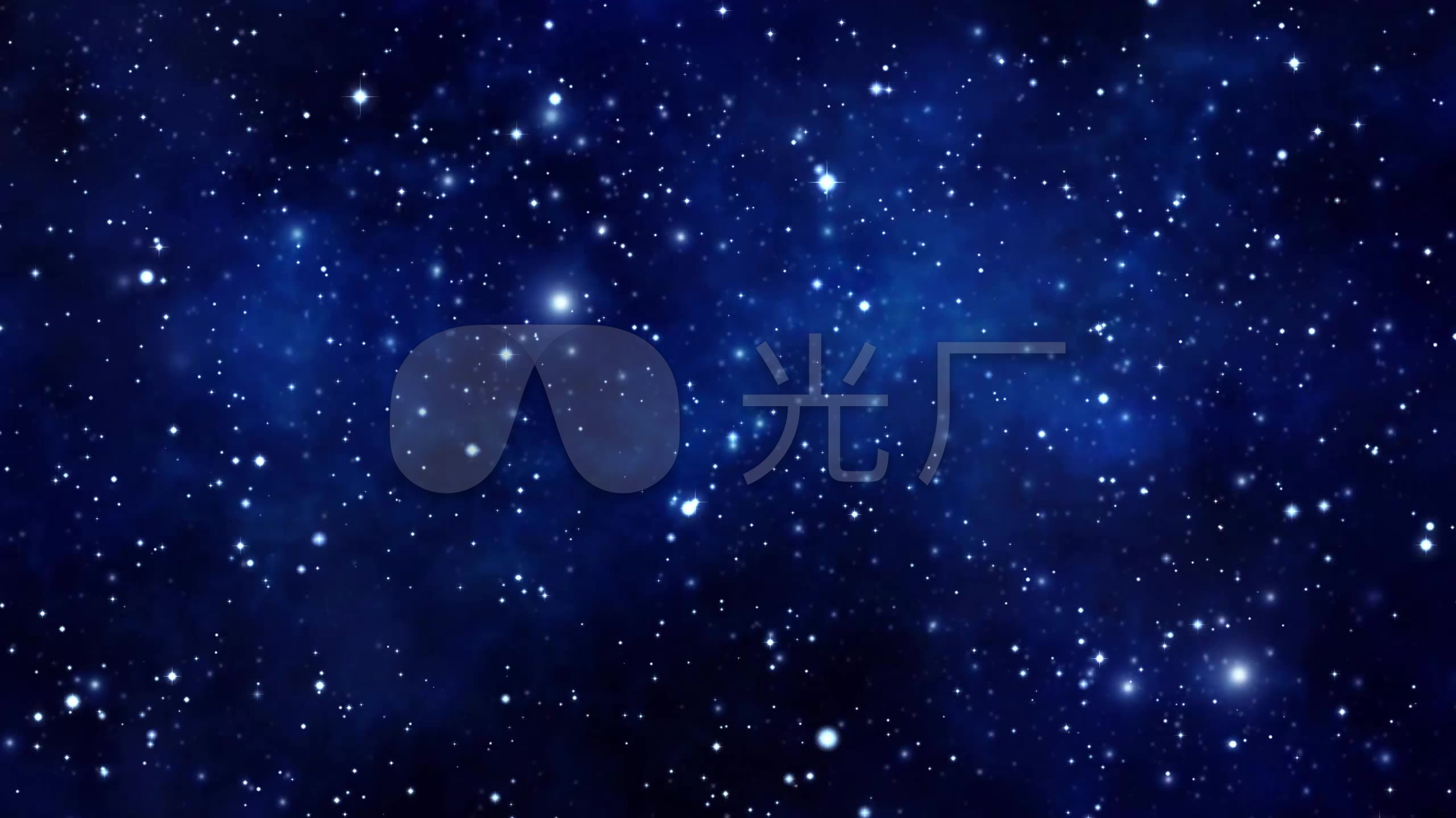 视频素材 舞台背景 场景背景 2k大气星空循环背景原创 来自视频原始