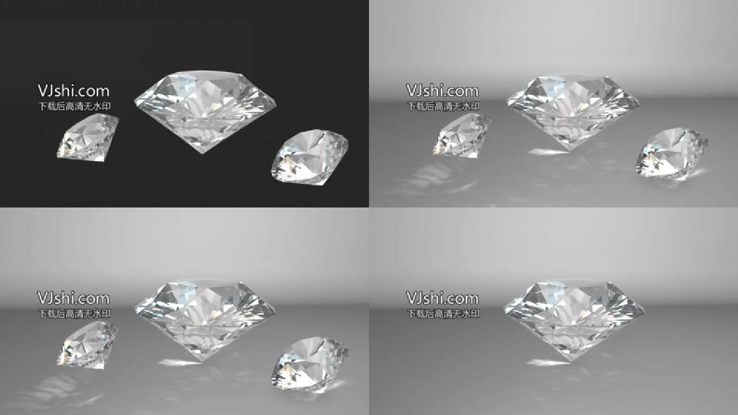 C4D钻石模型