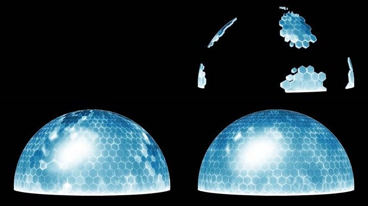 防护罩能量罩金钟罩罩子屏蔽系统未来科技