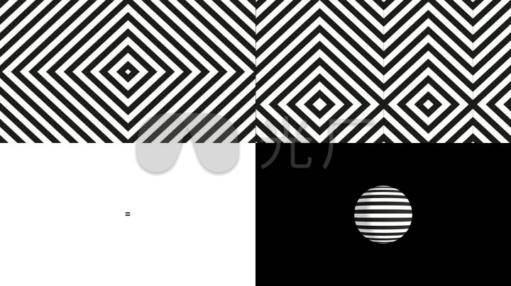 黑白节奏动感素材