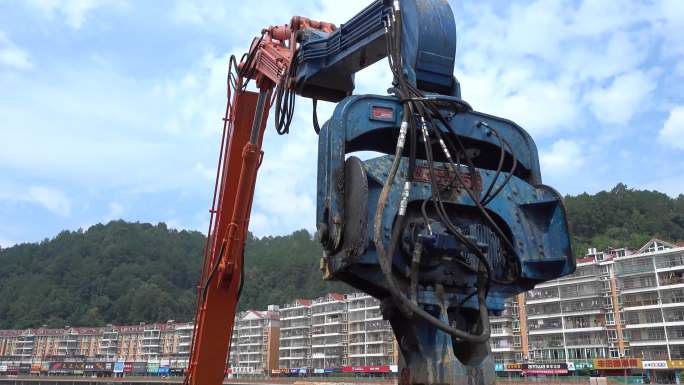 建筑工程机械打桩机市政建设模管