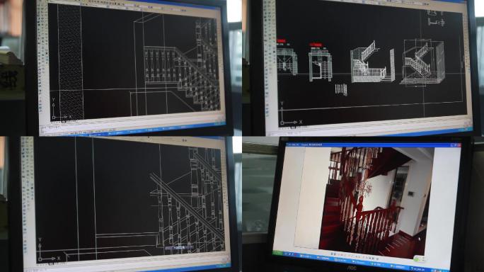 研发家具绘图楼梯